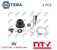 NPW-MS-041 DRIVESHAFT CV JOINT KIT PAIR TRANSMISSION SIDED FRONT LEFT NTY 2PCS