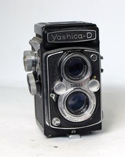 Yashica D 6x6 TLR Medium Format film camera body As Is