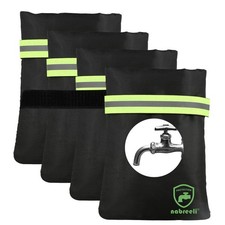 4Pack Outdoor Faucet Covers for Winter Freeze Protection 8.5  x5.9  x1.9  Thick...