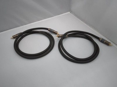 AUDIO TECHNICA AT6A66 RCA Cable Pair Interconnect 1m Works Tested Japan OM04 1.0