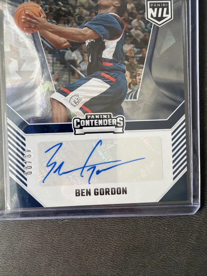 2024 BEN GORDON Panini Contenders UCONN Autograph Private Signings AUTO #/99 - Image 4 of 4