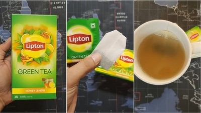 Lipton Honey Lemon Green Tea Bags 25 Count | Refreshing Antioxidant Drink