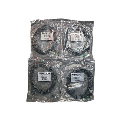 (4x) Crestron CBL-USB-A-EXT-15  USB Signal Extension Cable, 15Ft, 6508260