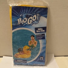 H20 Go! Novelty Inflatable Tire Tube/Swim Ring For ages 3-6 Yrs. NEW Duck