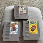 Super Mario Bros 1, 2, 3 Trilogy Lot Nintendo NES Game Bundle Tested Authentic