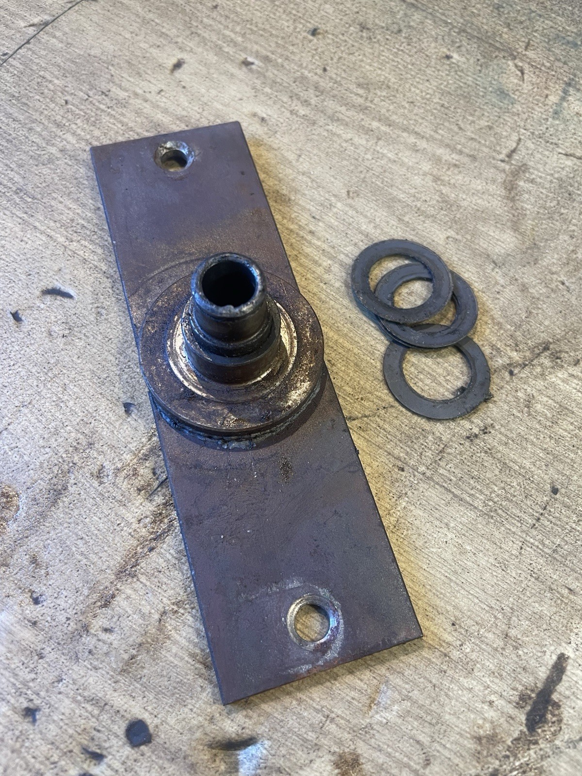Clutch Mounting Plate - Masport Olympic 500 Twin Drive Cylinder Mower (201)