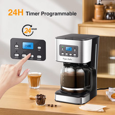950W Kaffeemaschine Mit Timer – 1,5L Filterkaffeemaschine Für 12 Tassen, Program