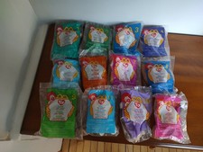 RARE Bag Ty McDonalds Mini Teenie Beanie Babies FULL SET 1999 - 12 In Set NEW