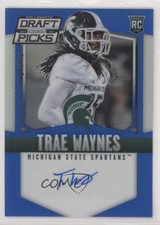 2015 Panini Prizm Collegiate Draft Picks Blue /75 Trae Waynes #147 Auto 1x9