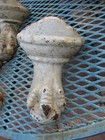 Antique Cast Iron Claw Foot Bath Tub Feet.  Set of 4 — photo 2