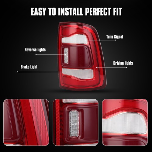 LED Right Side Rear Tail Light w/Blind Spot For 2019-2024 Dodge Ram 2500 3500 - Bild 3 von 8