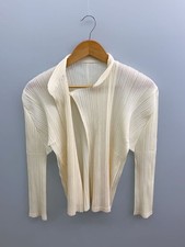 PLEATS PLEASE ISSEY MIYAKE Cardigan Tops beige 3