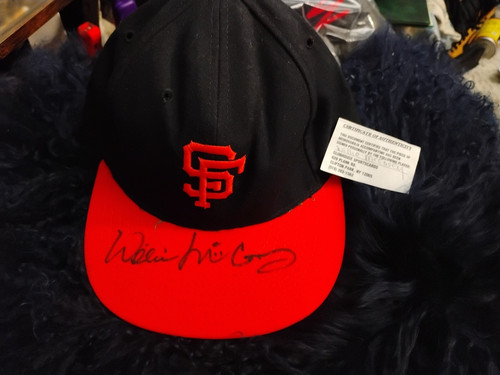Willie Mccovery Signed And Authentic Certified Hat