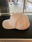 Short Par Four Tee Hat White Hat Red And Black Striped Tee. One Size Fits Most — photo 2
