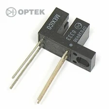 2X Optek Slotted Optical Switch with Mounting Bracket- 2mm Slot - 1.2mm Aperture