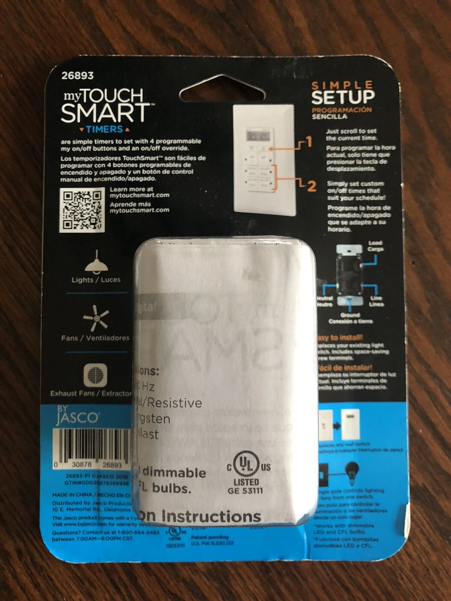 My touch smart sale in wall timer