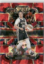 2023-24 Panini Select WNBA Red Ice Prizm Kristi Toliver Washington Mystics #98