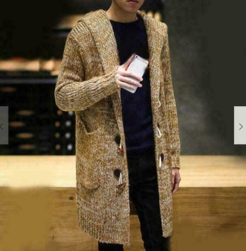 Knitted Men's Cardigan Sweater Coats 