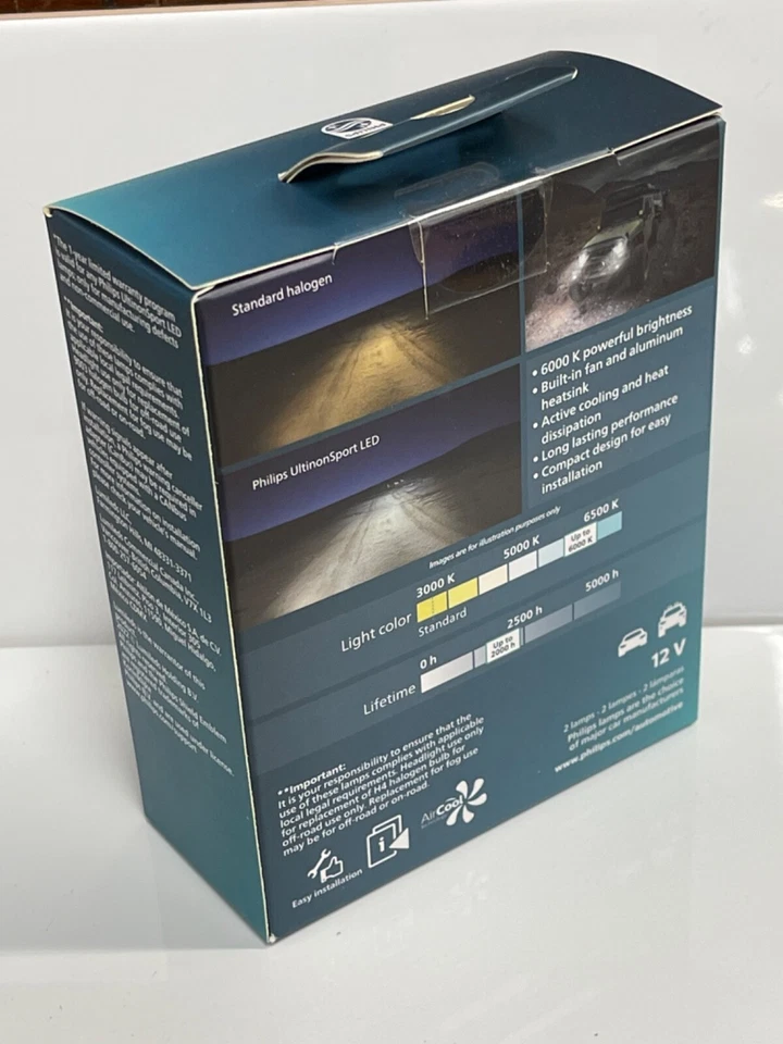 PHILIPS UltinonSport 9003 (H4) LED - Image 3 of 4