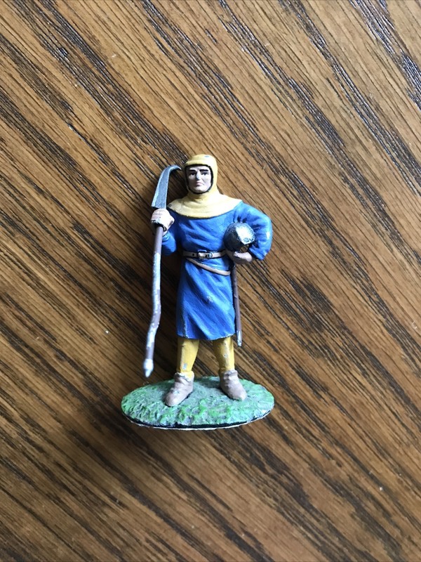 Vintage ALTAYA SOLDATS DU MOYEN-AGE Valet de Lance XIVe Siècle