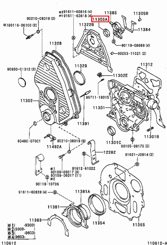 Genuine LandCruiser HZJ81 HZJ80 HZJ79 HZJ78 HZJ77 1HZ Cam Shaft Oil Seal - Picture 10 of 20