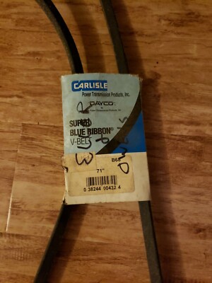 Industrial V-Belts: 71 In. Outside Circumference, 0.656 In. Width