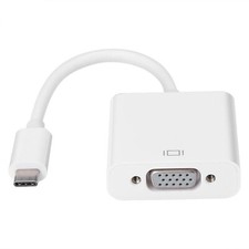 USB-C Type C  3.1  to VGA Monitor/Projector Cable Adapter for MacBook Chromebook