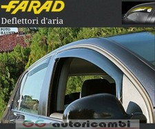 COPPIA DEFLETTORI ARIA FARAD FIAT STILO 2001> 5 PORTE/MULTIWAGON SW ANTIVENTO
