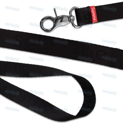 NEW Black with Red Tag Nylon Lanyard SS16 X1 Australia - Main Image