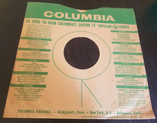 10" Columbia Original record sleeve nice shape