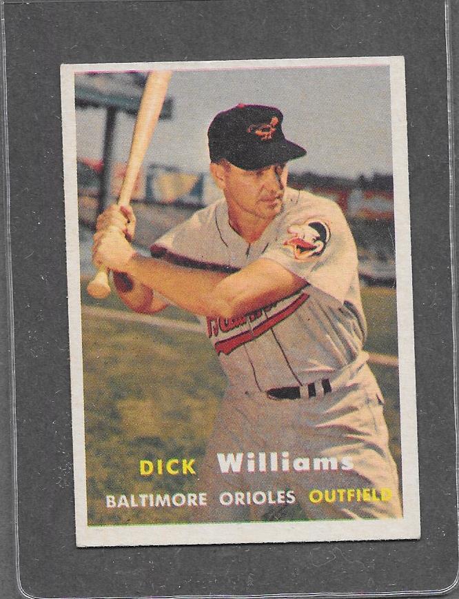 ＊nikohima812ページ＊ 1957 Topps Baseball #59 Dick Williams EX *059F | eBay