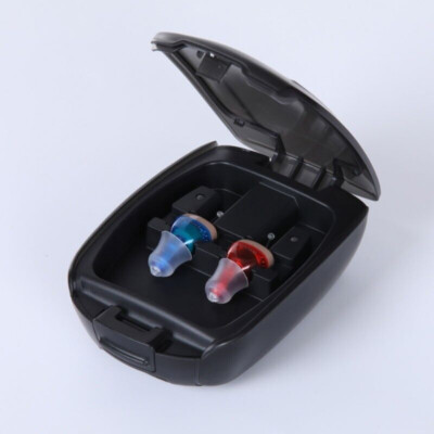 C200 Rechargeable Invisible Hearing Aids Portable In Ear Canal Hear Aids Switch