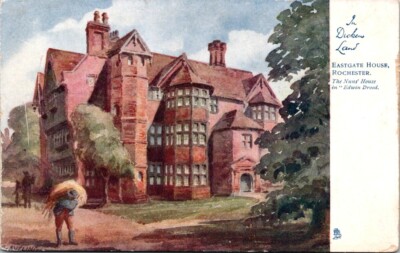 Eastgate House Rochester Kent England Edwin Drood Tucks 6271 postcard GP3