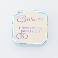 Font FHF 72 Watch Part Barrel + Cover New Old Stock Watchmakers (C17D28)