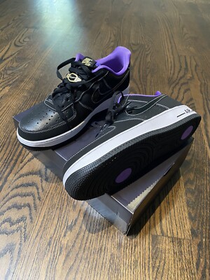 Size 10.5 Nike Air Force 1 Low '07 LV8 EMB World Champ Lakers | eBay