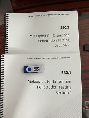 SANS SEC580 2022 Metasploit For Enterprise Penetration Testing with USB Tools