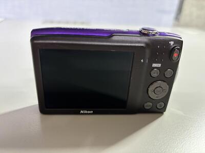 Nikon COOLPIX S3300 Compact Digital Camera purple from japan Nikon COOLPIX S3300 Compact Digital Camera purple from japan