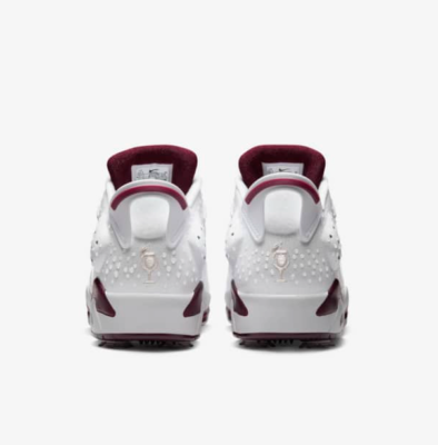 Jordan 6 Retro Low Golf White and Bordeaux Shoes DV6796-116 Size