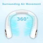 USB Portable Hanging Neck Fan Cooling Air Cooler Little Electric Air Conditioner