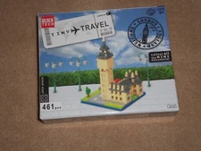 NEW, TINY TRAVEL BIG BEN MICRO BLOCKS 461 PCS SET, BLOCK TECH