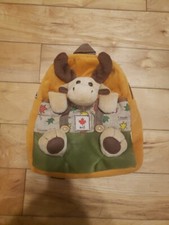 Kids/Toddlers Canada Moose Plush Backpack Tan...
