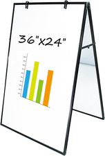 Dry Erase Board, Magnetic White Board 36 X 24 Inch, Double Sided Whiteboard Ease