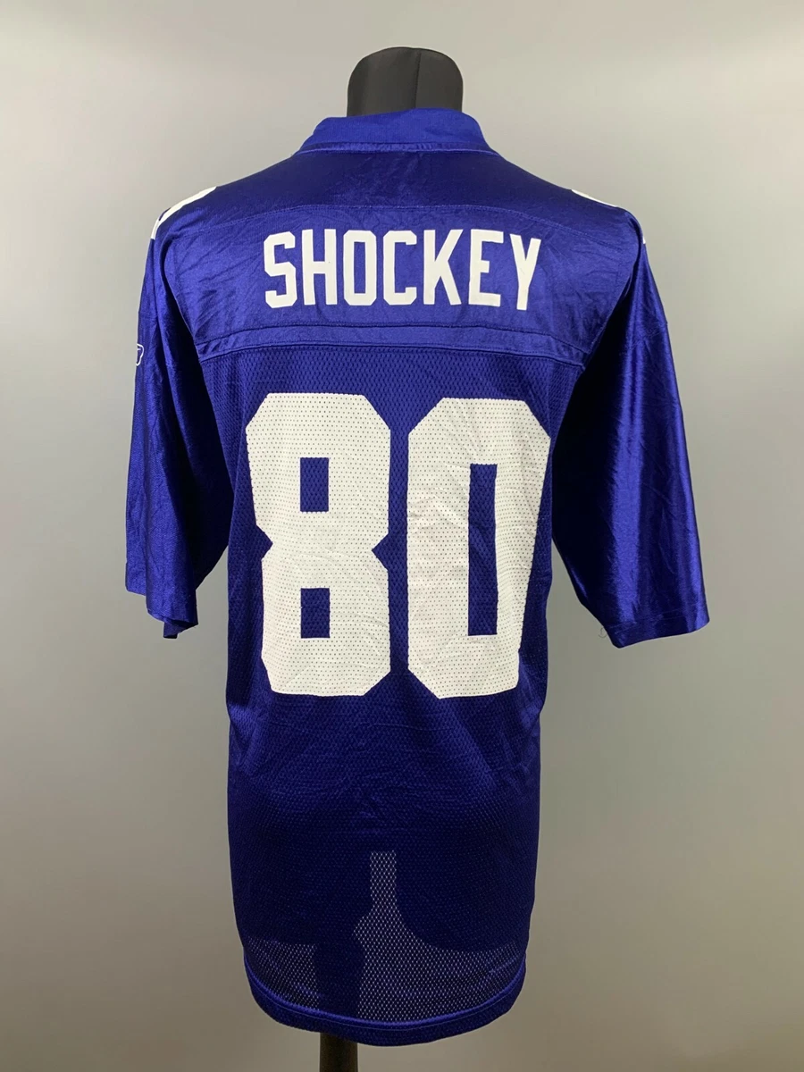 JEREMY SHOCKEY NEW YORK GIANTS JERSEY NFL FOOTBALL SHIRT REEBOK MENS SIZE XL