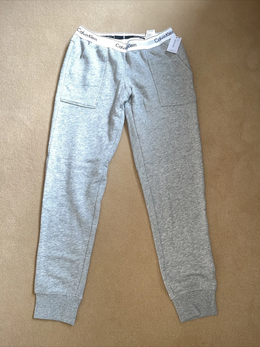 Grey calvin hotsell klein joggers womens