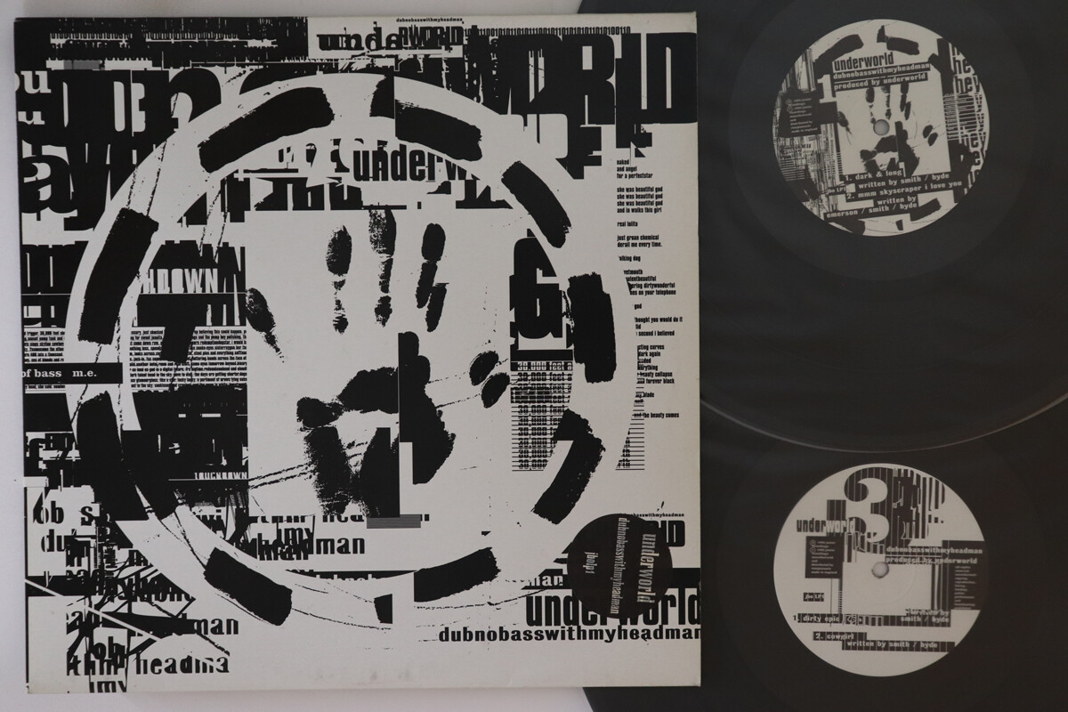 英2discs LP Underworld Dubnobasswithmyheadman (- Uk Original) JBOLP1 JUNIOR BOYS OWN /00520 2LP Underworld Dubnobasswithmyheadman JBOLP1 JUNIOR BOYS OWN