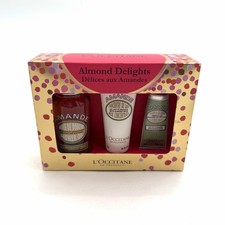 L'OCCITANE 3 pc AMANDE Almond Delights Bath  Body Small Travel Size Set