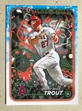 2024 Topps Holiday - Mike Trout #H27 Holiday Tree