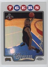 2008-09 Topps Chrome Refractor Marreese Speights #195 9cf