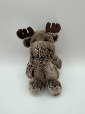 Jellycat Small Bashful Marty Moose 8" Brown Deer Antlers