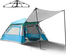 Automatica Tenda Da Campeggio Con Telone - 3-4 Persone Ultralight Portatile Gran